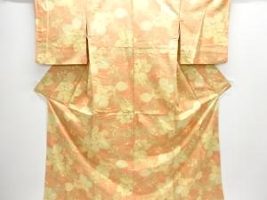 花模様暈し小紋着物